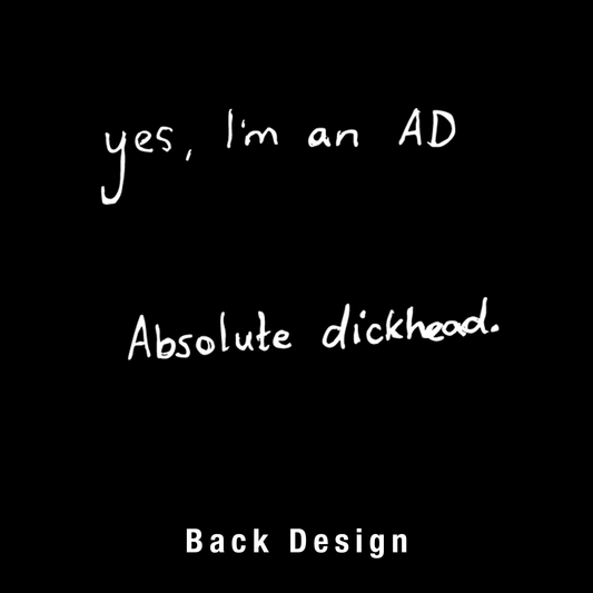 Absolute D*ckhead AD Tee - GoodBoard Chest Logo