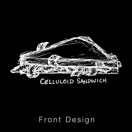 Celluloid Sandwich Tee - GoodBoard Collar Logo