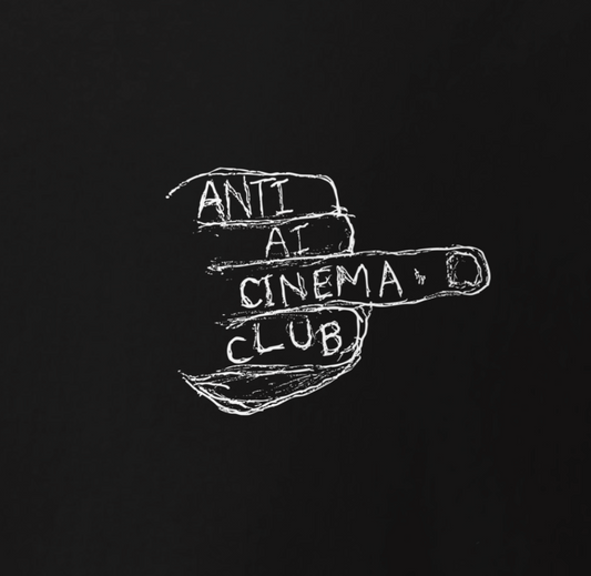 Anti-Ai Cinema Club Tee - GoodBoard Back Logo