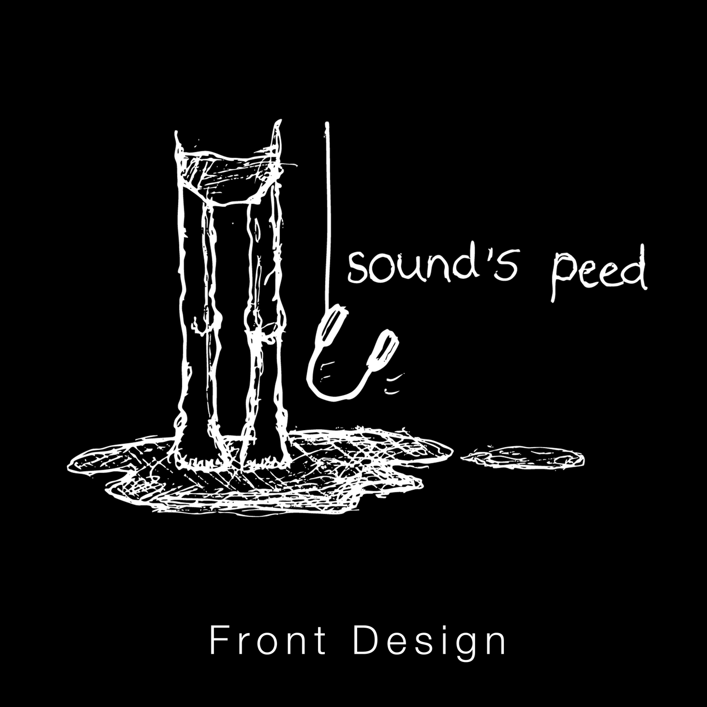 Sound's Peed Tee - GoodBoard Back Logo